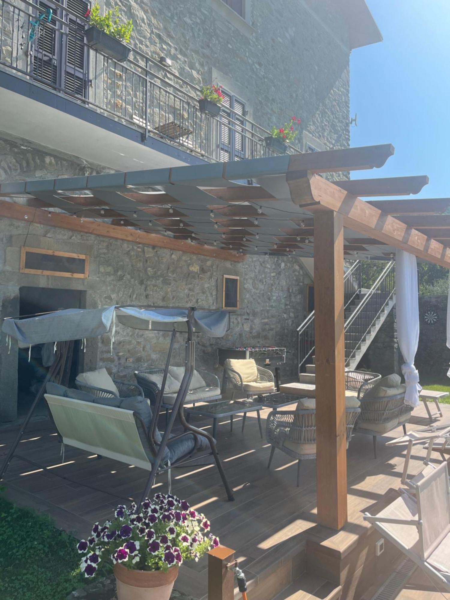 Al Buffardel Apartment Bagnone Bagian luar foto